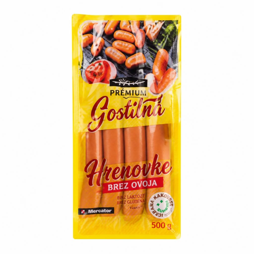 Hrenovke Mercator Akcija v trgovini Mercator
