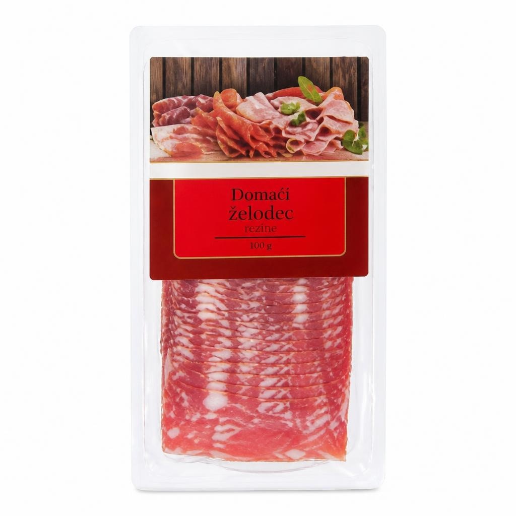 DomaÄi želodec, rezine 100 g Akcija v trgovini Eurospin
