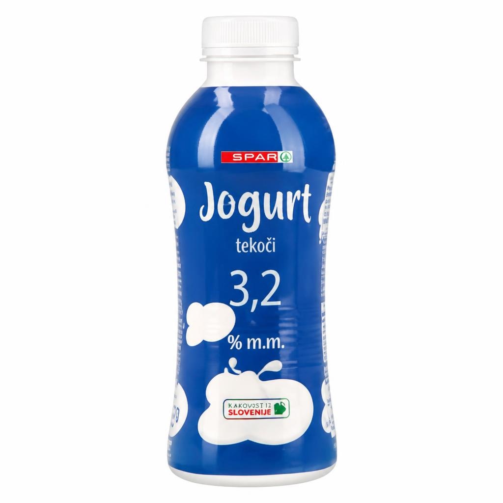 Navadni jogurt tekoči 500 g SPAR Akcija v trgovini Spar
