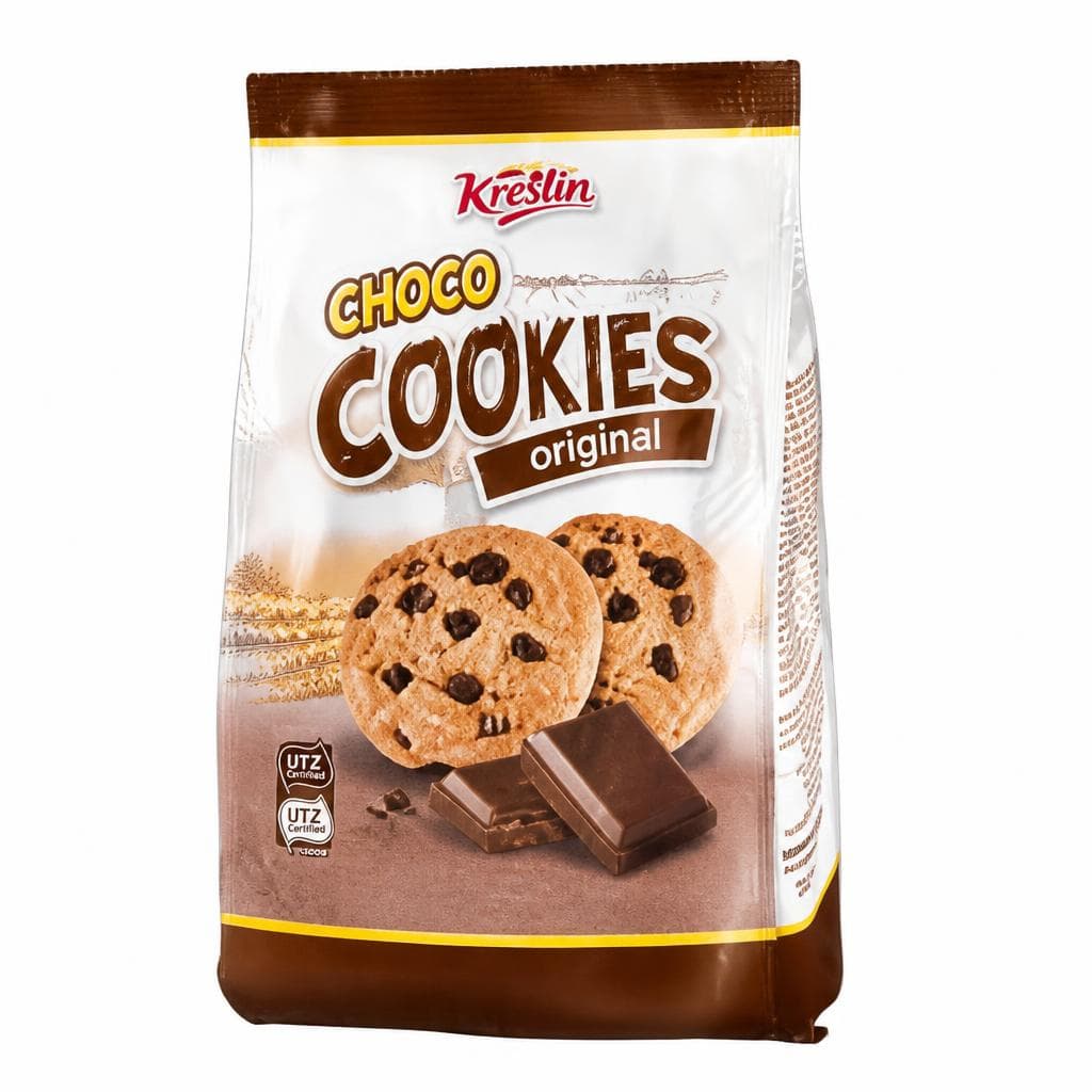 Kreslin keksi Choco Cookies 200 g Akcija v trgovini Tuš