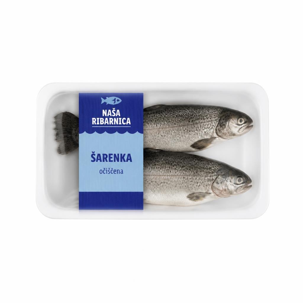 Naša Ribarnica sveža šarenka 550 g Akcija v trgovini Lidl