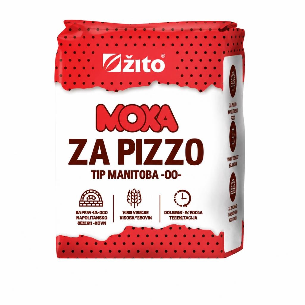 Moka za pizzo Žito 1 kg - Akcija v trgovini Tuš