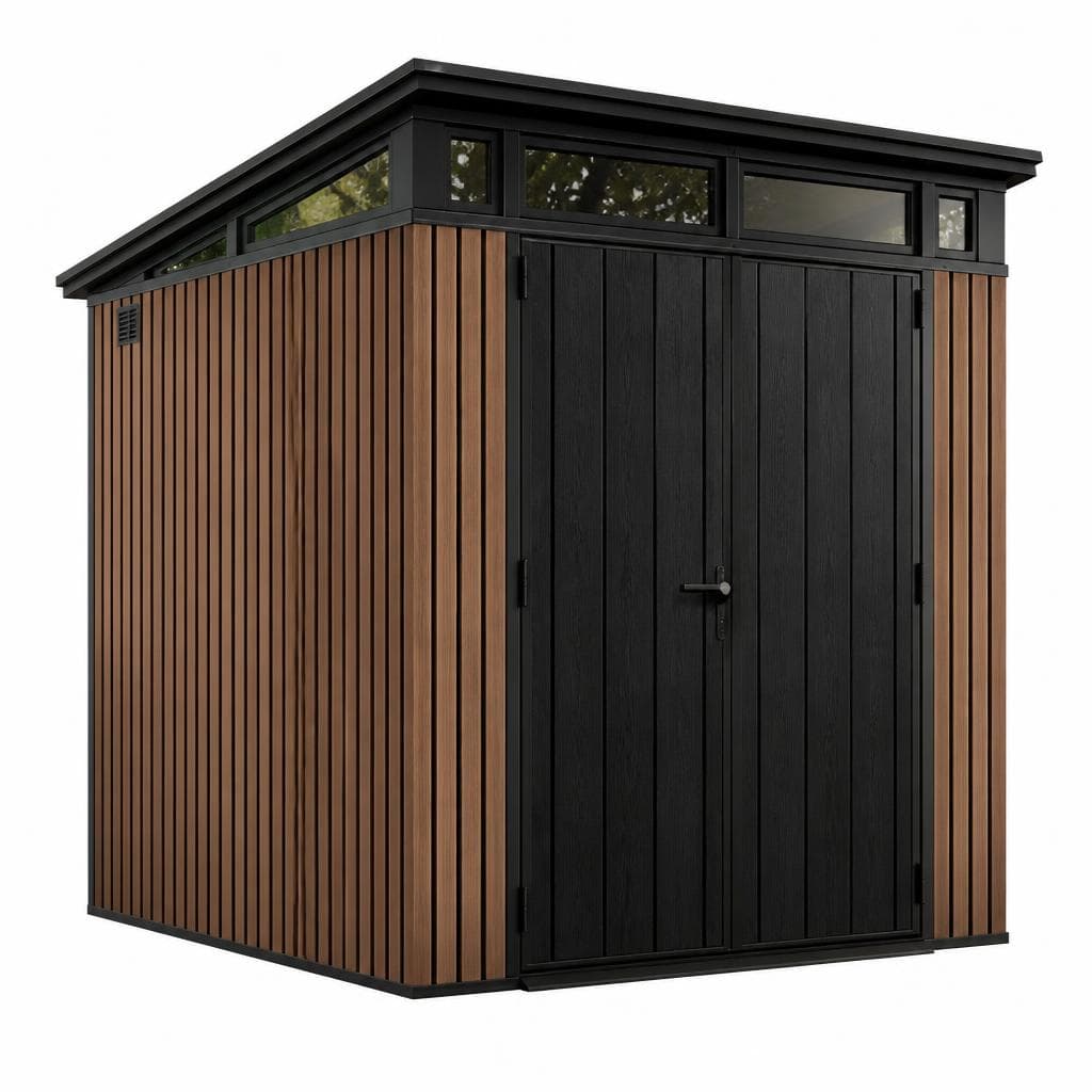 Vrtna lopa Signature Venetian Pent d 340 x š 218 x v 226 cm, površina 7,3 m² Akcija v trgovini Bauhaus
