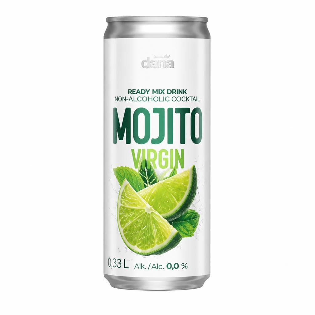Pijača cocktail mojito Dana 0,33 l Akcija v trgovini Mercator