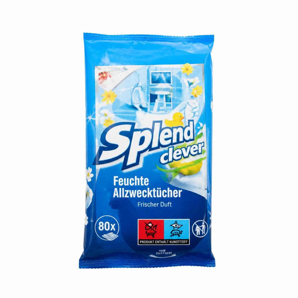 Splendid čistilni robčki 80/1 Akcija v trgovini Spar