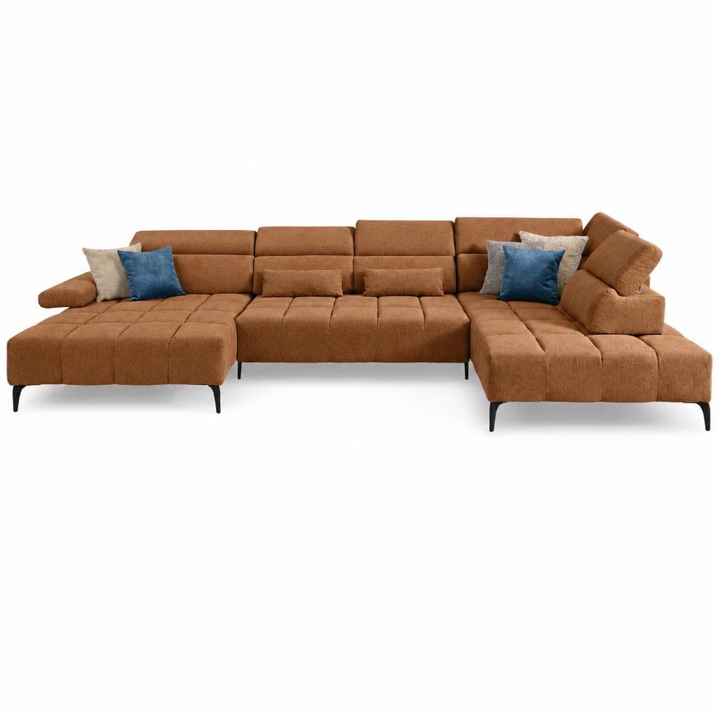 Kotna sedežna garnitura Tenino 183x390x220 cm Akcija v trgovini Harvey Norman