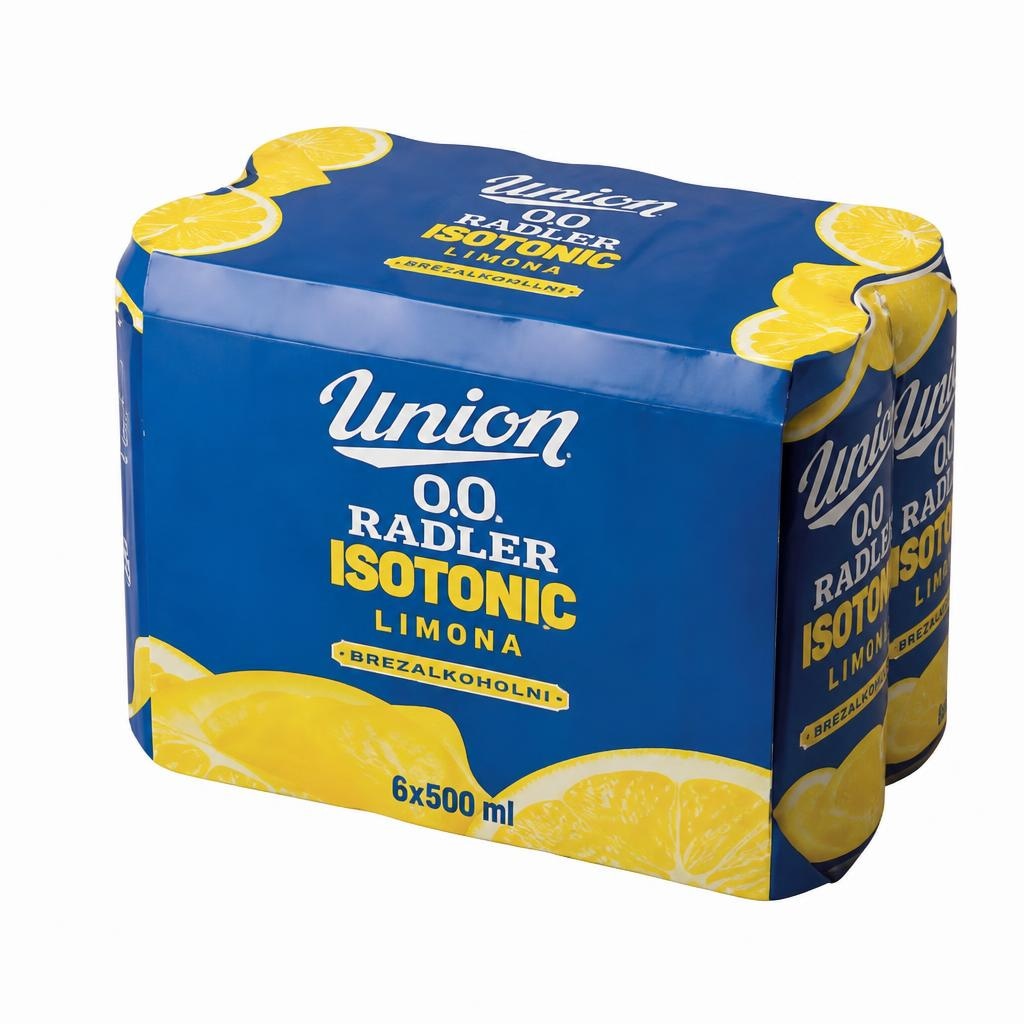 Brezalkoholni radler Union Isotonic limona 6x 0,5 l Akcija v trgovini E.Leclerc
