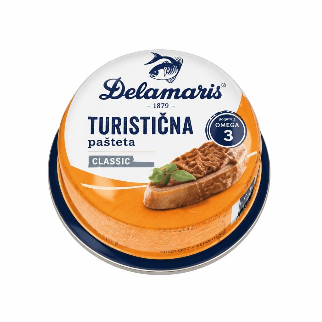Delamaris turistična pašteta 95 g Akcija v trgovini Spar
