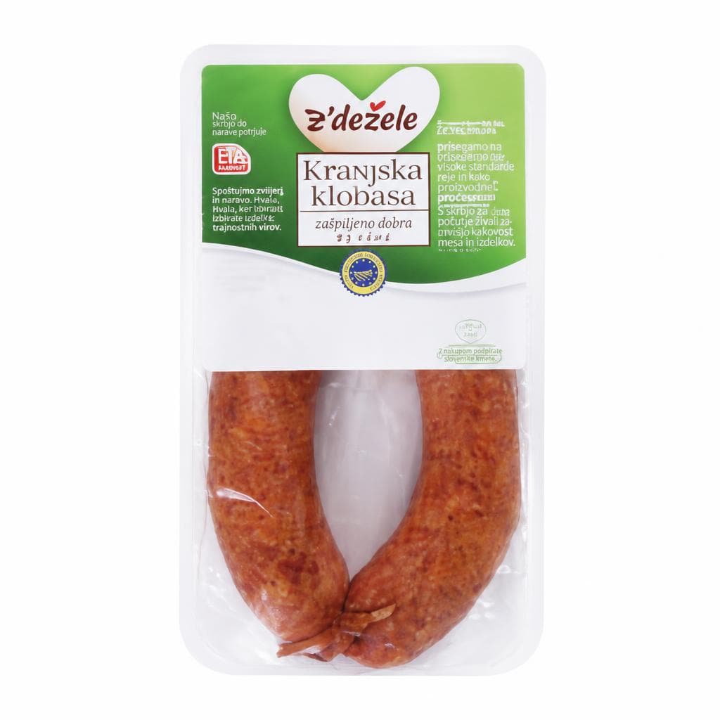 Z'dežele Kranjska klobasa 240 g Akcija v trgovini Lidl
