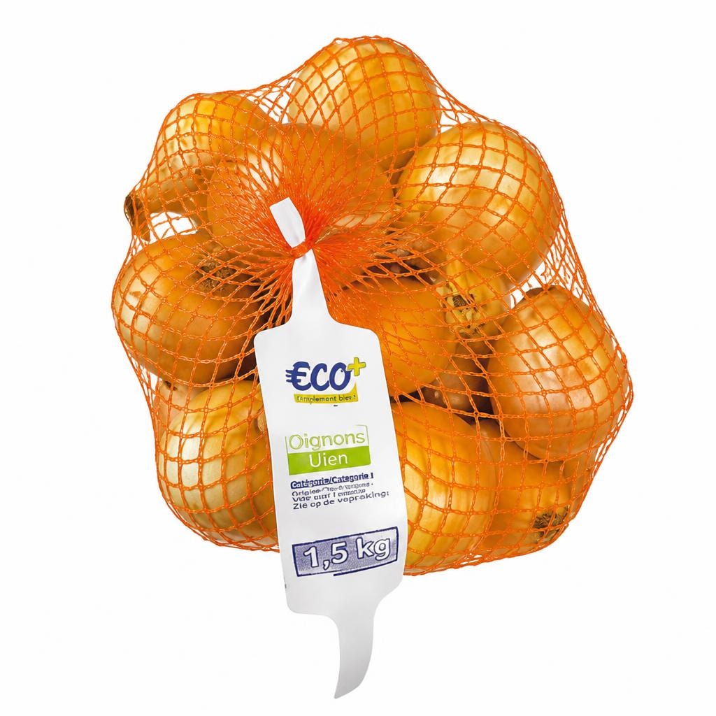 Čebula 1,5 kg ECO+ Akcija v trgovini E.Leclerc