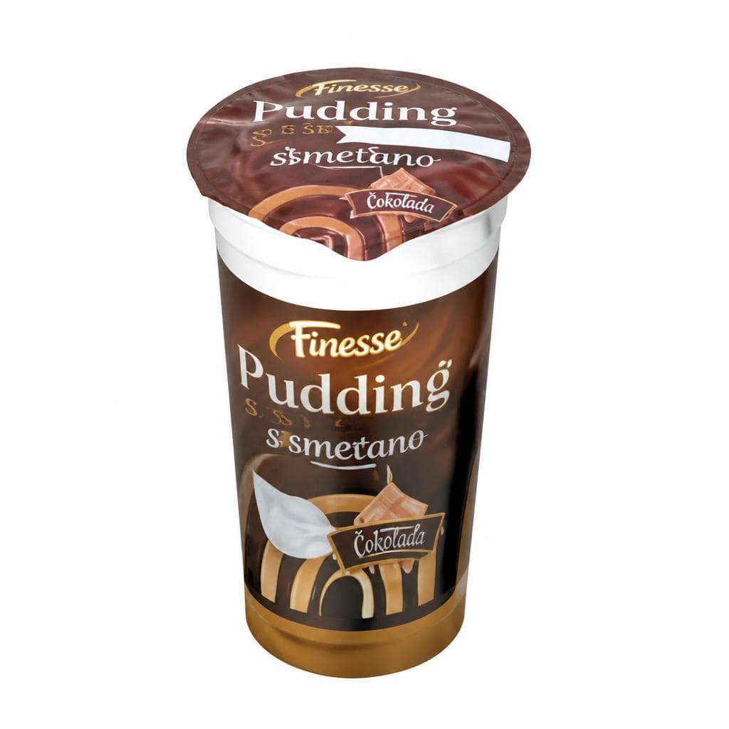 Puding s smetano Finesse Mercator 175 g Akcija v trgovini Mercator