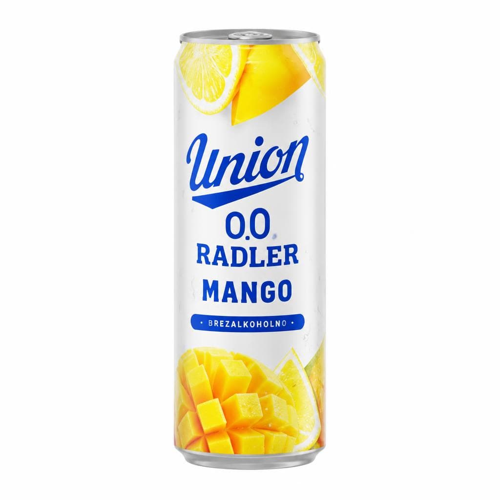 Union Radler Mango 0,0 0,5 l Akcija v trgovini Tuš