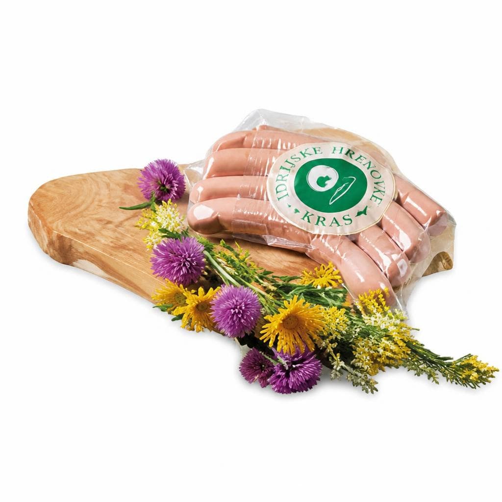 Idrijske hrenovke 1 kg KGZ IDRIJA Akcija v trgovini Spar