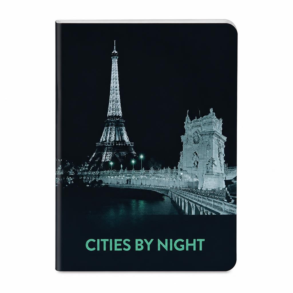 Cities by Night zvezek A4, 52-listni Akcija v trgovini Spar