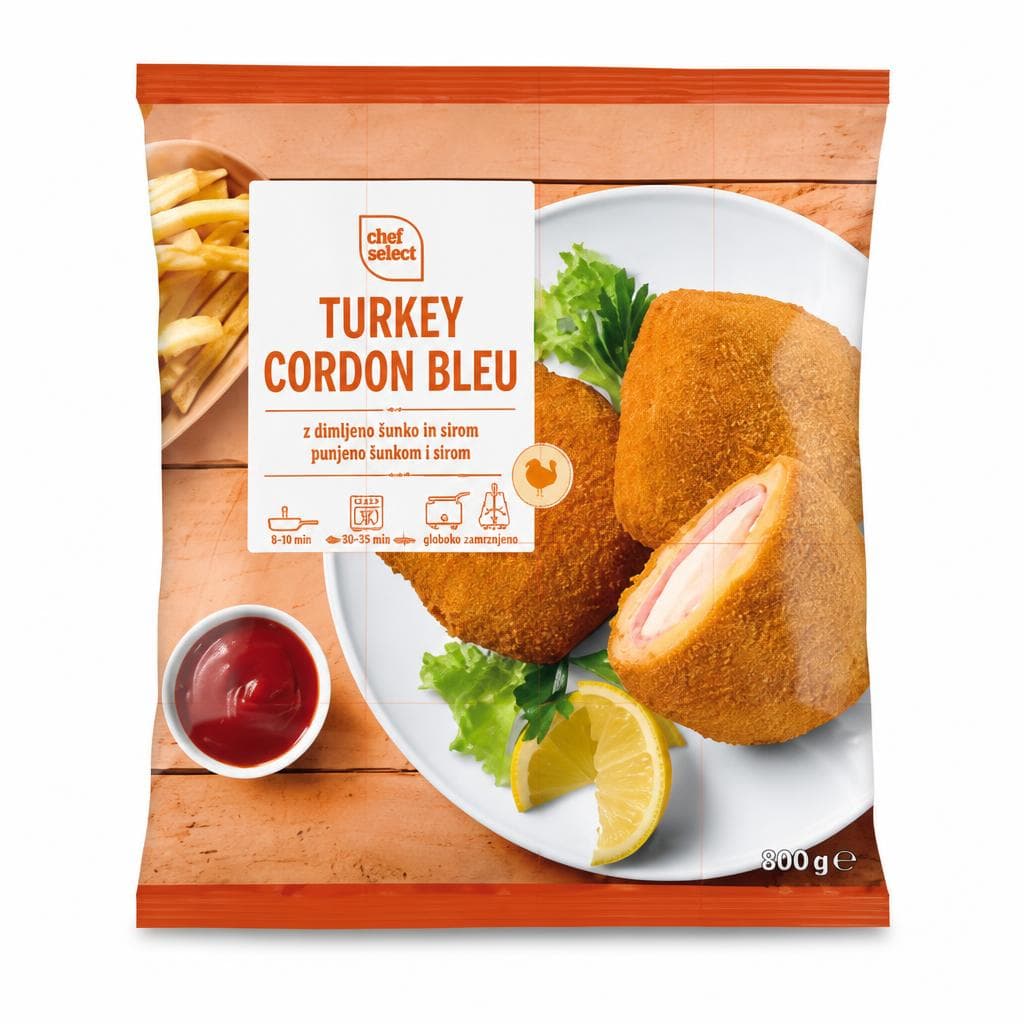 Chef Select puranji Cordon Bleu 1 kg Akcija v trgovini Lidl