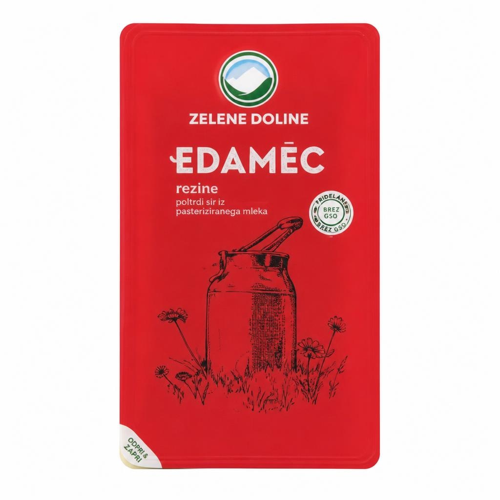 Sir edamec ali gauda rezine Zelene doline 150 g - Akcija v trgovini Mercator