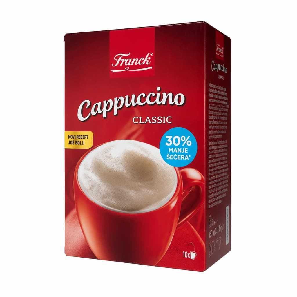 Cappuccino Franck 112 g Akcija v trgovini Tuš