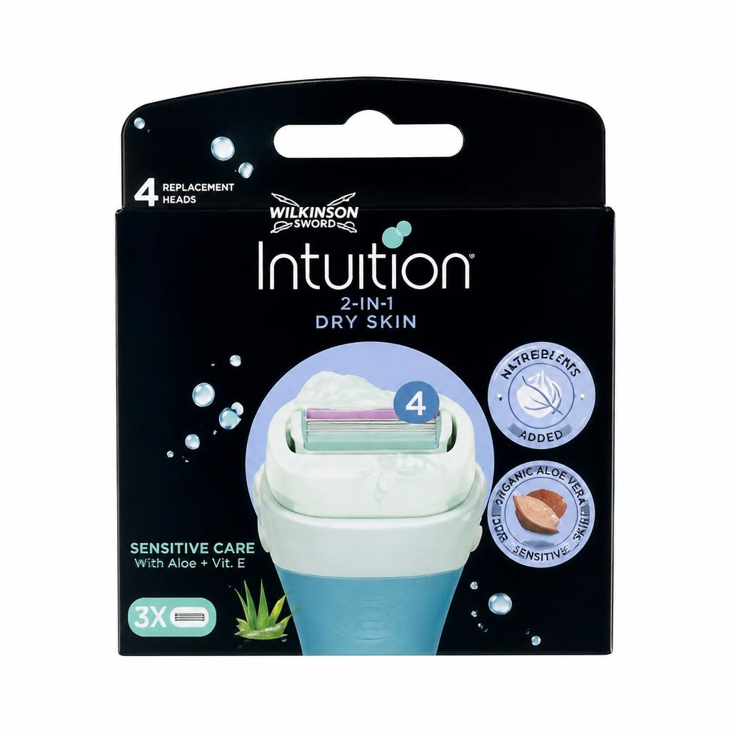 Wilkinson Intuition nadomestni nastavki za britje Sensitive ali Dry Skin 3 kosi Akcija v trgovini Mueller