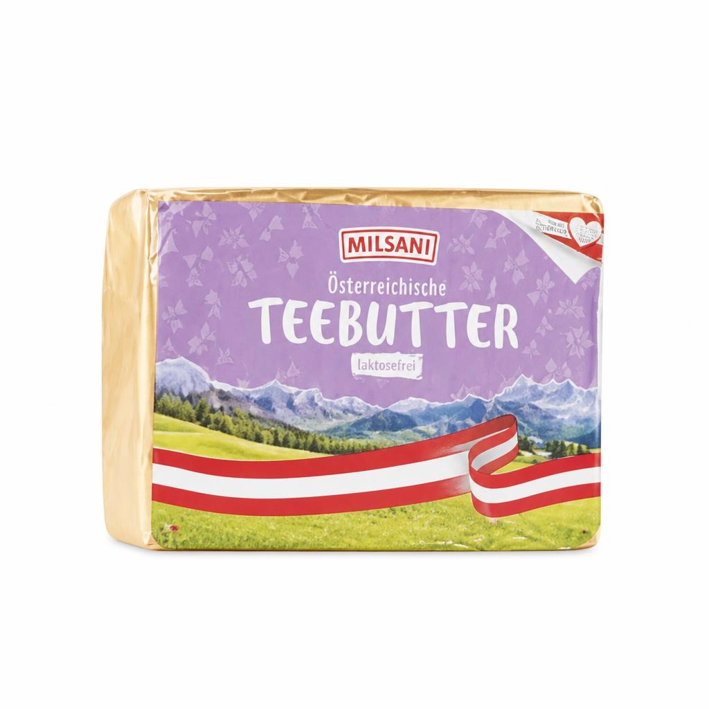 Maslo brez laktoze 250 g MILSANI - Akcija v trgovini Hofer