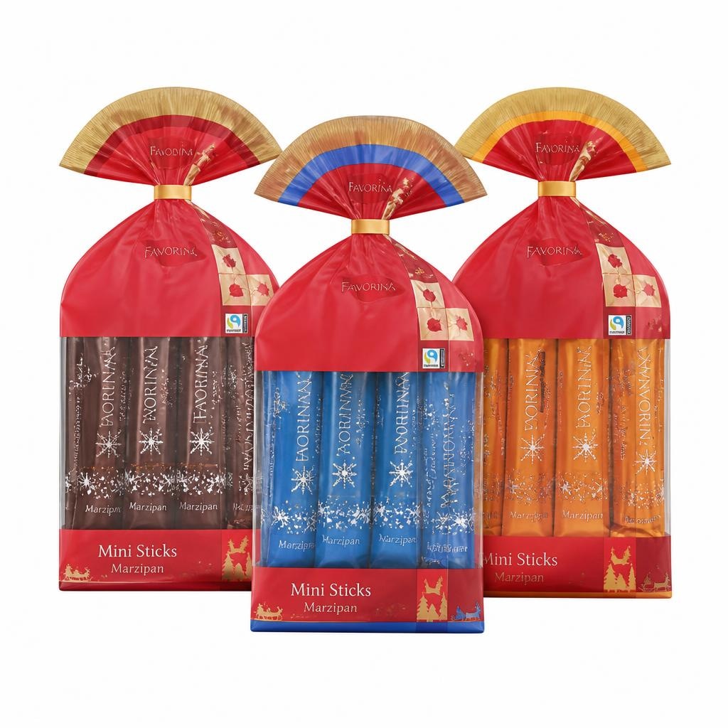 Favorina mini palčke z marcipanom 200 g Akcija v trgovini Lidl