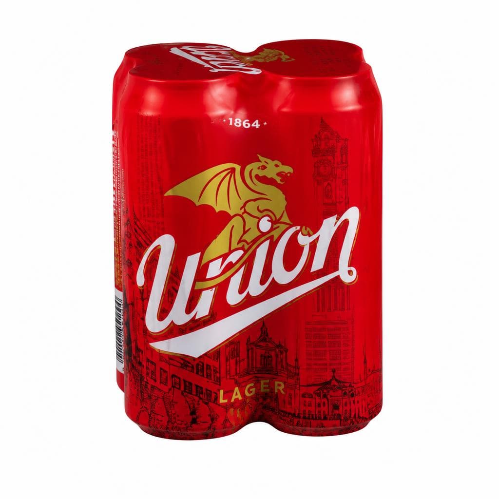 Union svetlo pivo 4 x 0,5 l Akcija v trgovini Lidl