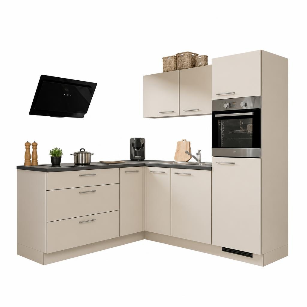 Kuhinja Trend factory kremno siva 215x245 cm Akcija v trgovini Dipo
