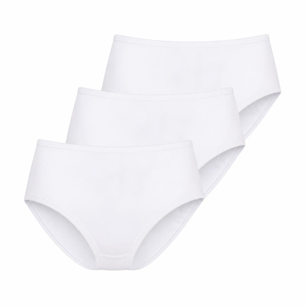 Ženske spodnje hlačke z visokim pasom 3 kosi Sans Complexe Lingerie Akcija v trgovini E.Leclerc
