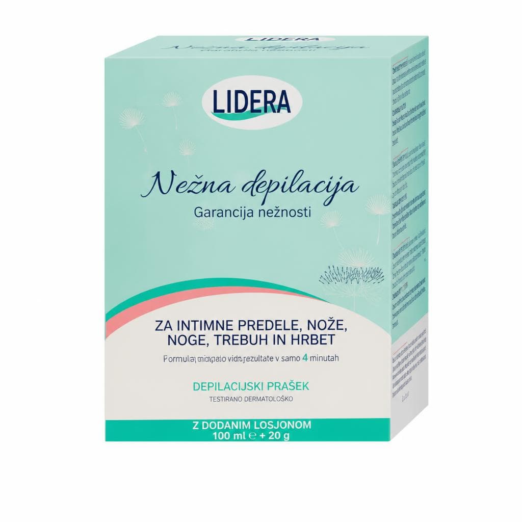 Lidera depilacijski prašek 200 g Akcija v trgovini Dm