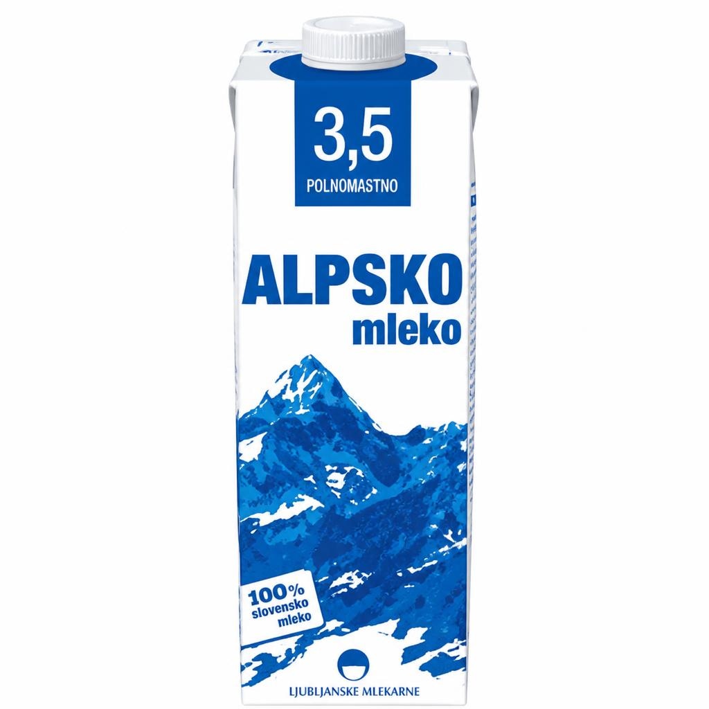 Alpsko mleko 1 L - Akcija v trgovini Jager