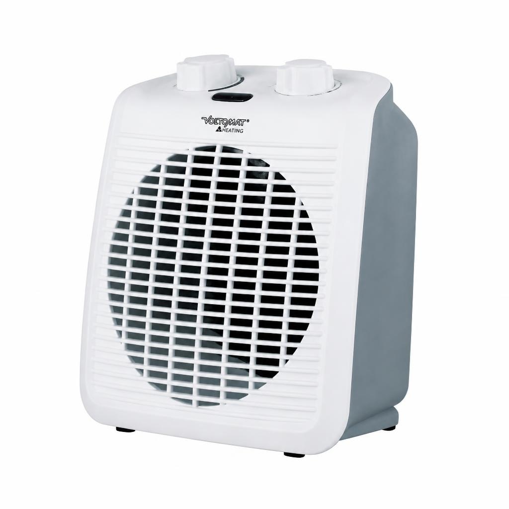 Ventilatorski grelnik 2 kW, d 19,5 x š 14,9 x v 23 cm VOLTOMAT Akcija v trgovini Bauhaus
