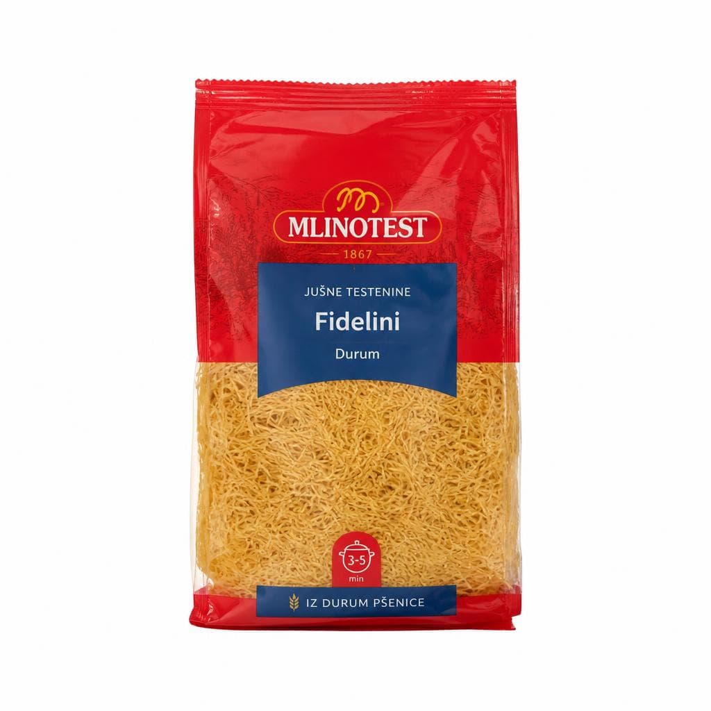 Mlinotest Fidelini testenine 400 g Akcija v trgovini Tuš