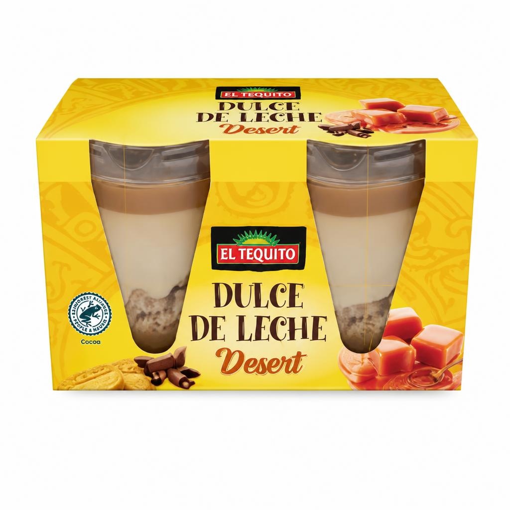EL TEQUITO Desert v kozarčku „Dulce de Leche" 2 x 60 g - Akcija v trgovini Lidl