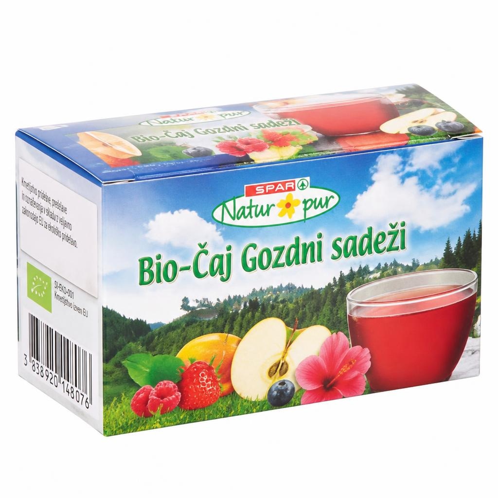 Natur pur Bio čaj 65 g Akcija v trgovini Spar