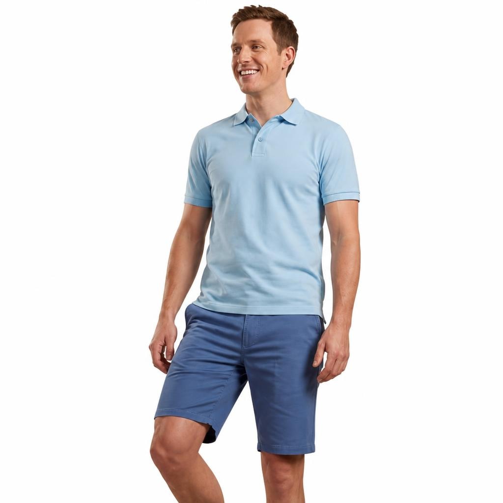 Tisajia Basics moška polo majica od M do XXL Akcija v trgovini E.Leclerc