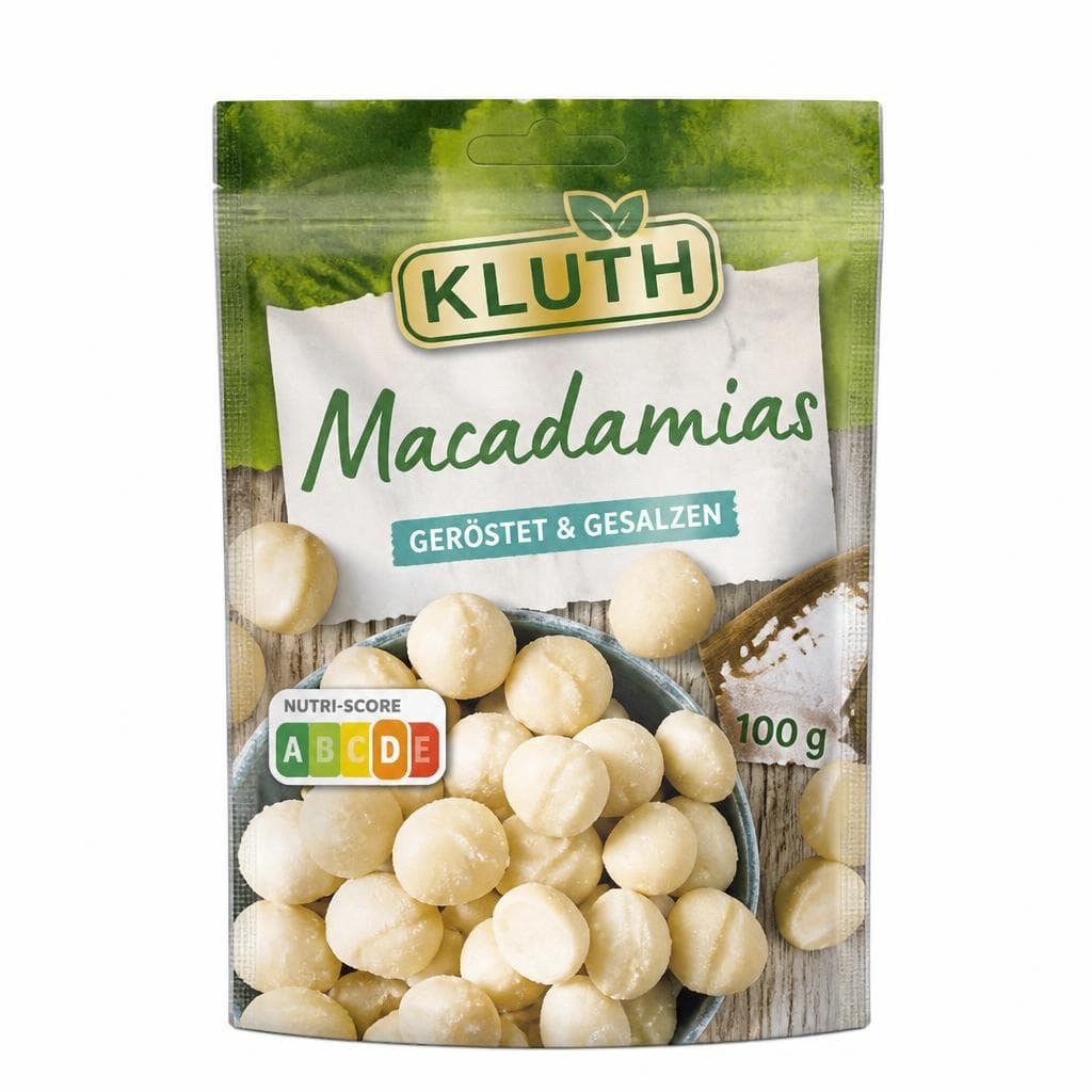 Kluth makadamije 100 g Akcija v trgovini Kompas Shop