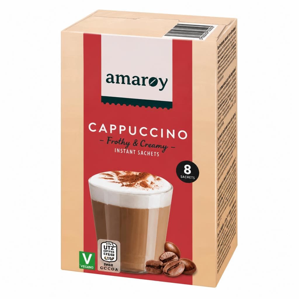 Amaroy cappuccino 156/136 g Akcija v trgovini Hofer