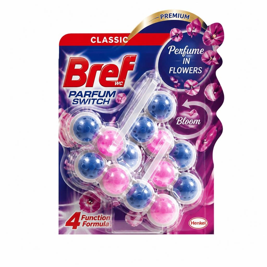 Osvežilec WC Bref 3x 42 g ali 3 x 50 g Akcija v trgovini Mercator