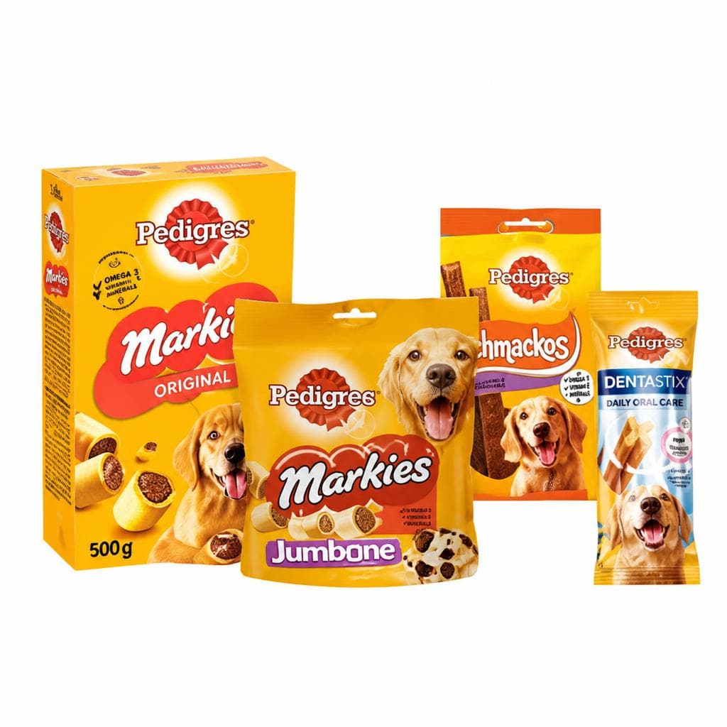 Priboljški za pse Pedigree Akcija v trgovini Spar