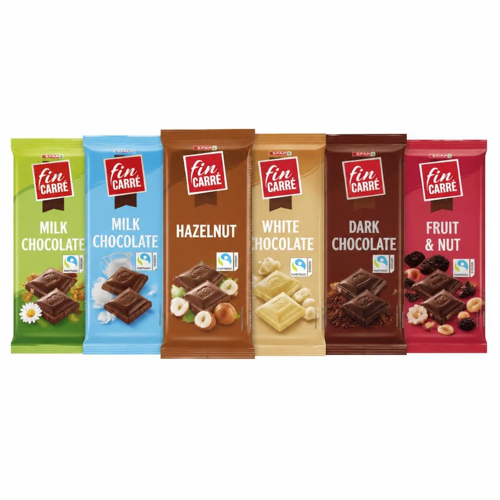 Čokolada več okusov 100 g Akcija v trgovini Spar