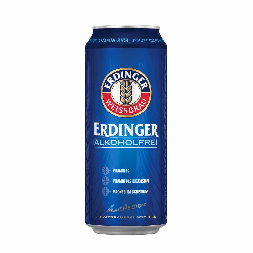 Svetlo brezalkoholno pšenično pivo Erdinger 0,5 l - Akcija v trgovini E.Leclerc