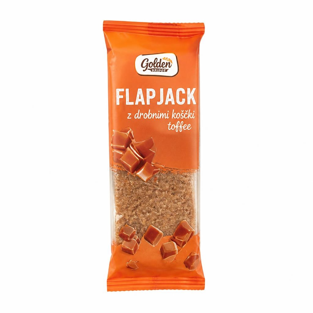 Golden Bridge ovsena ploščica Flapjack 100 g Akcija v trgovini Hofer