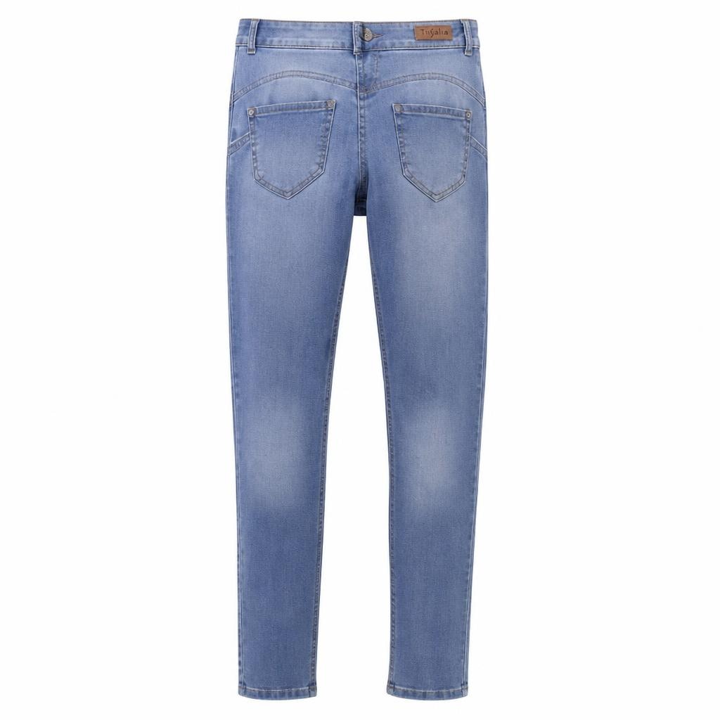 Ženske jeans hlače od 36 do 46 Tisjaia Akcija v trgovini E.Leclerc