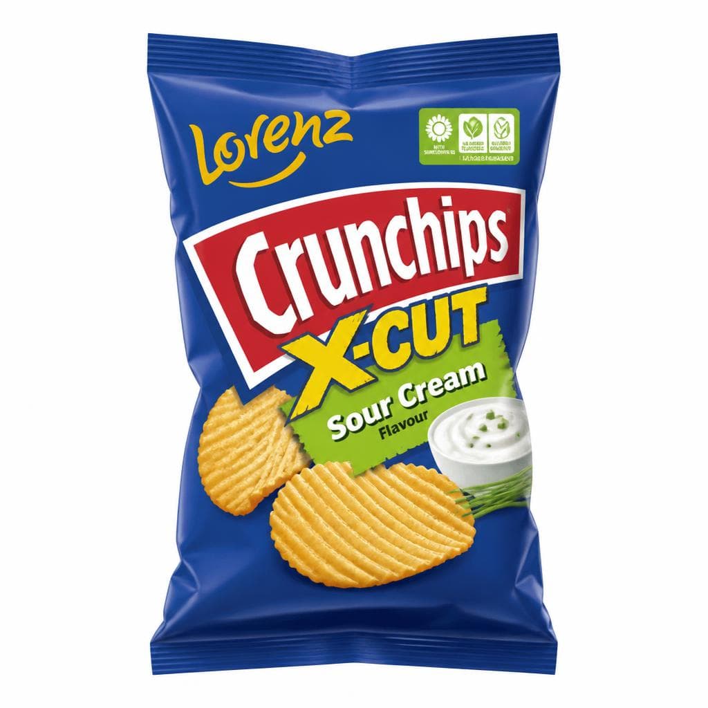 Lorenz Crunchips X-cut čips 3 x 75 g Akcija v trgovini Mercator
