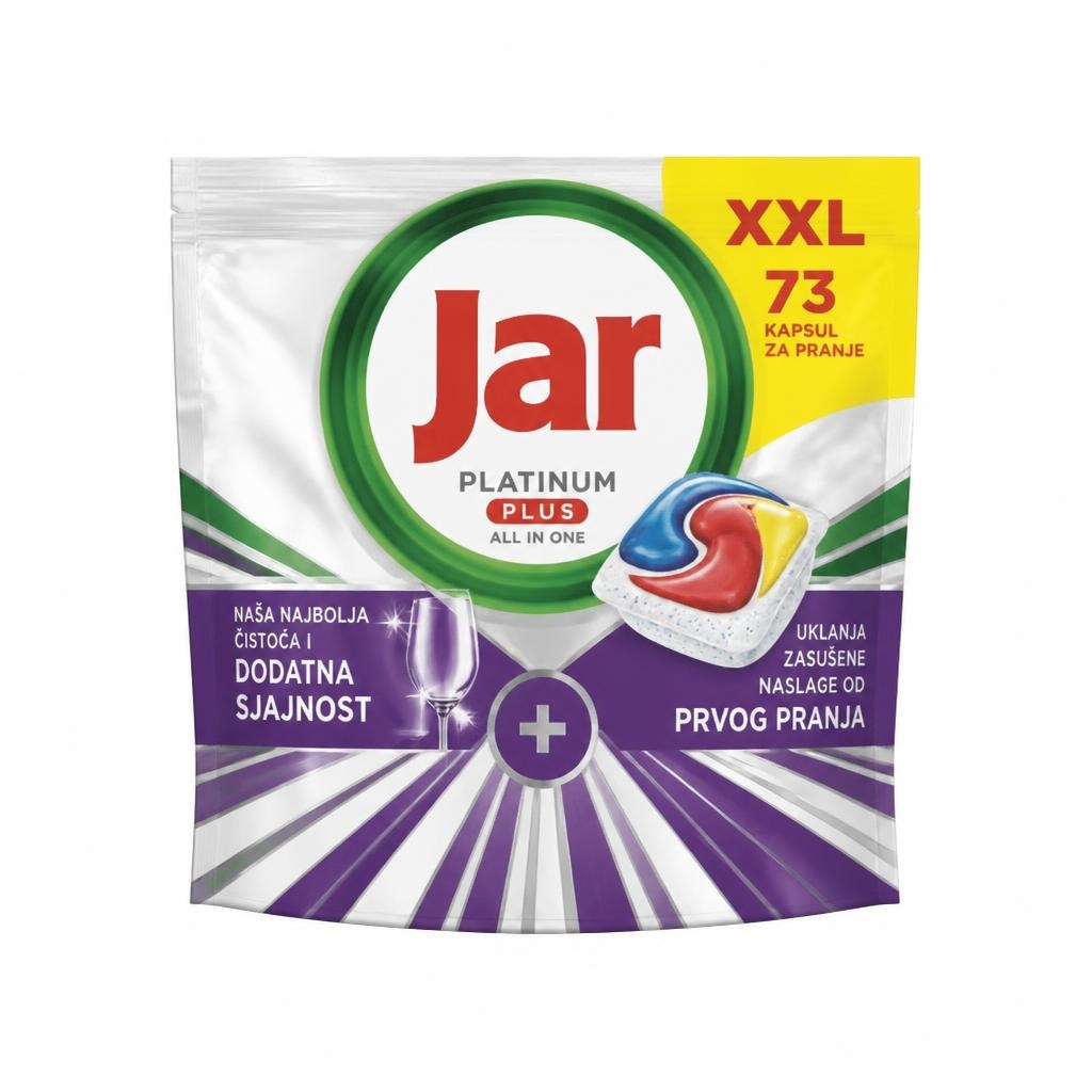 Jar kapsule za strojno pomivanje posode 54 kos / 65 kos / 73 kos Akcija v trgovini Mercator
