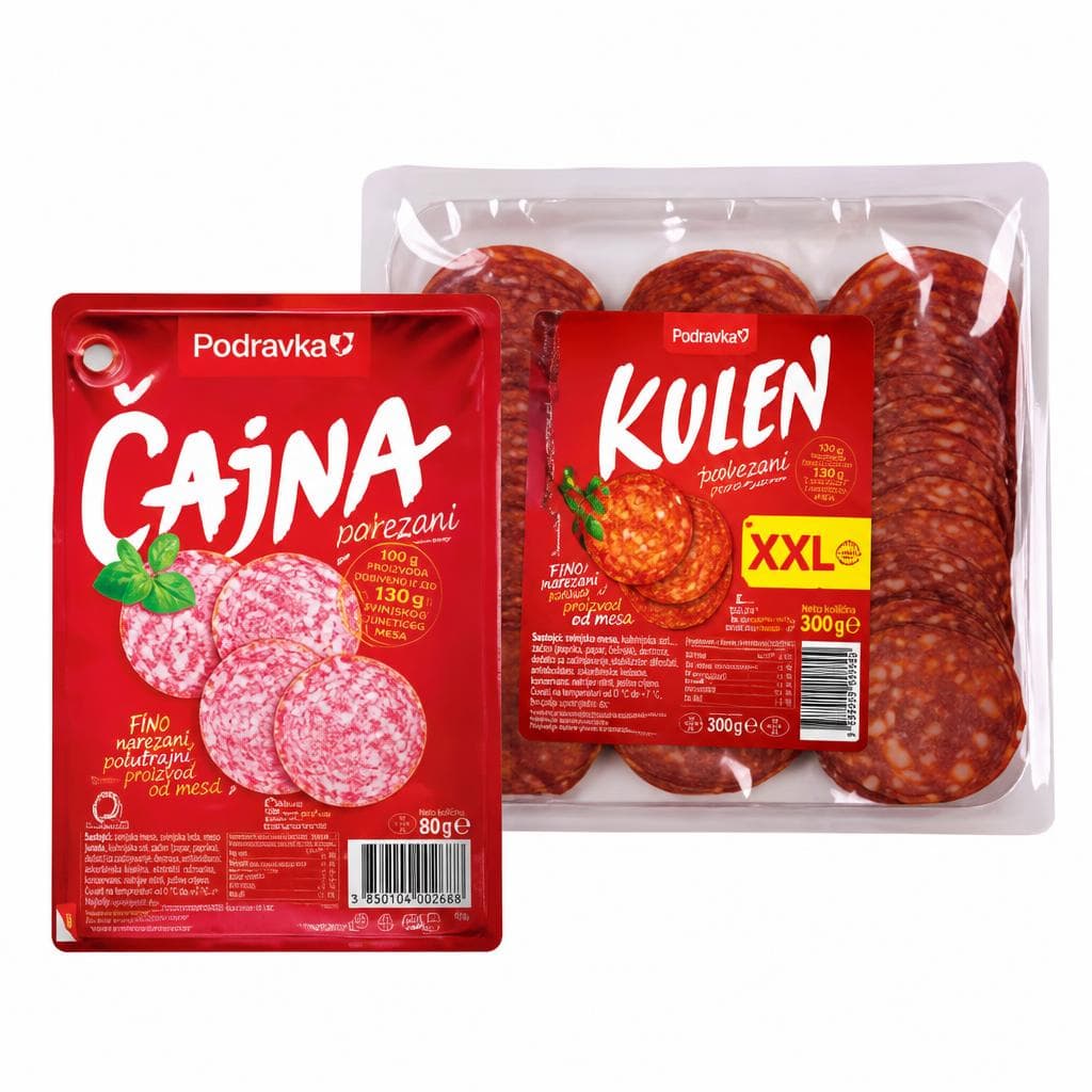 Narezek Podravka Akcija v trgovini Tuš