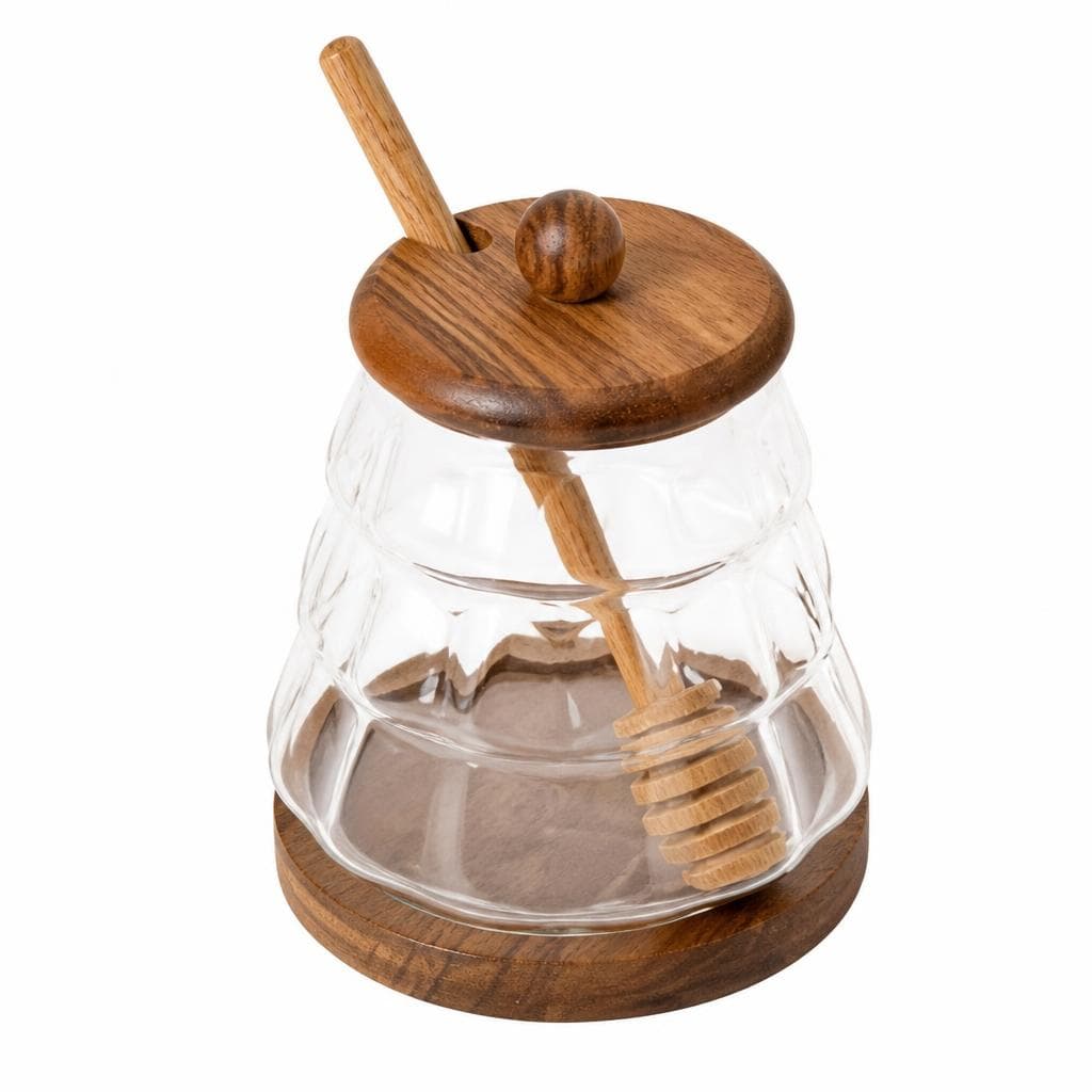 Kozarec za med v obliki božičnega drevesca 380 ml Akcija v trgovini Pepco
