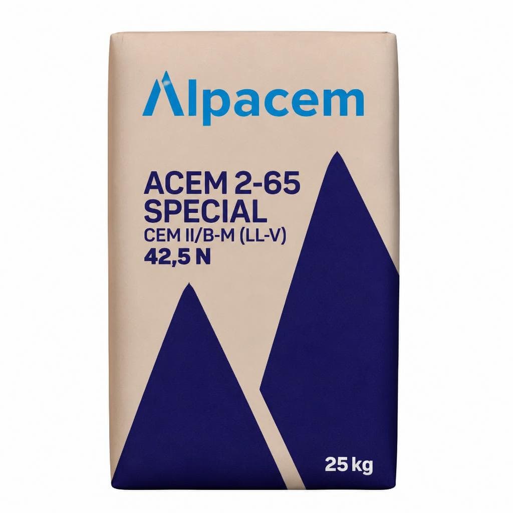 Cement Salonit Acem 2-65 Special 42.5 N 25 kg Akcija v trgovini Merkur