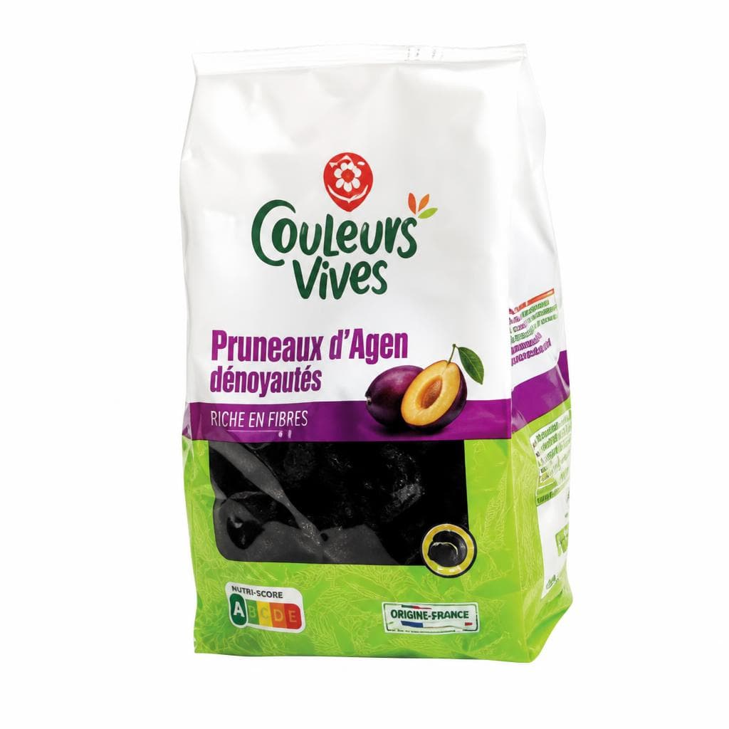 Couleurs Vives suhe slive 500 g Akcija v trgovini E.Leclerc