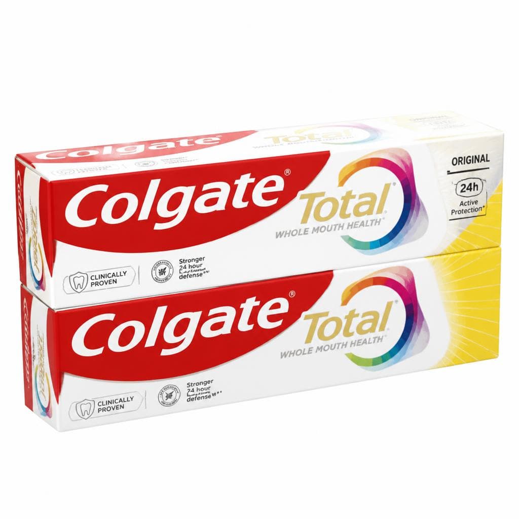 Colgate Total zobna pasta 2 x 100 ml Akcija v trgovini Spar