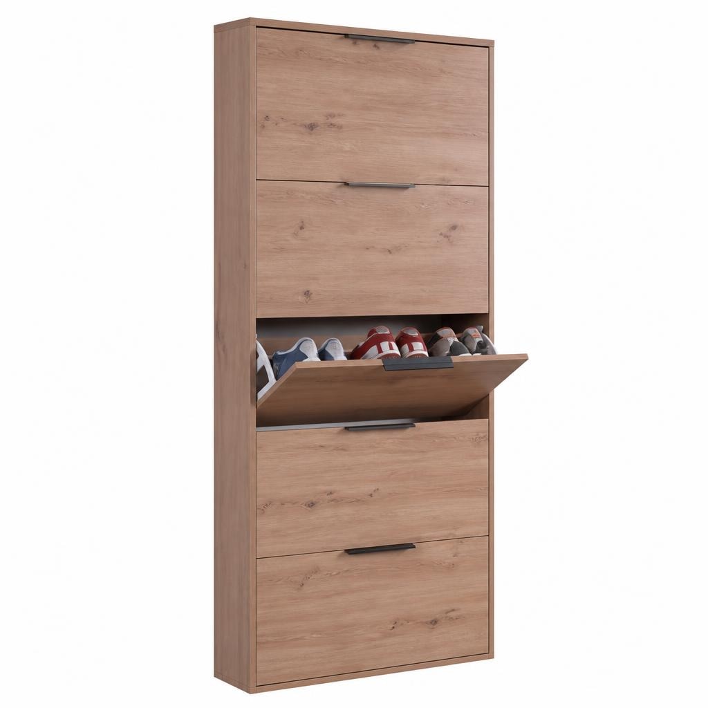 Omara za čevlje 130 X 117 X 40 cm Akcija v trgovini Lesnina